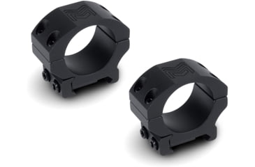 Image of Monstrum 1 inch Precision Picatinny V2 Scope Rings, Black, .85 in, SR-1-P080