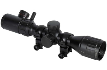 Image of Monstrum 3-9x32 AO Rifle Scope with Illuminated Range Finder Reticle and Parallax Adjustment, Black, S3932-AO-B