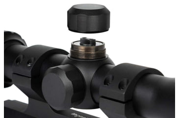 Image of Monstrum 3-9x40 AO Rifle Scope with Parallax Adjustment and Offset Scope Mount, Black, S3940-AO-B