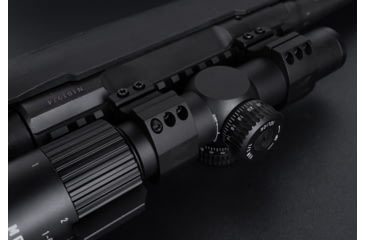 Image of Monstrum 30mm Precision Picatinny V2 Scope Rings .85 in, Black, .85 in, SR-3X-P085