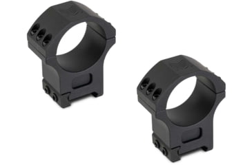 Image of Monstrum 34mm Precision Picatinny V2 Scope Rings, 1.2 in, Black, SR-34-P120
