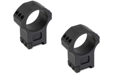 Image of Monstrum 34mm Precision Picatinny V2 Scope Rings, 1.4 in, Black, SR-34-P140