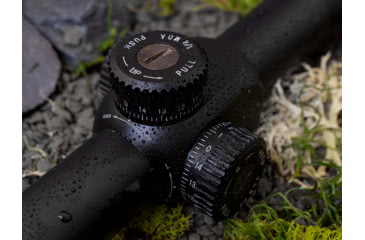 Image of Monstrum Alpha Series 6-24x50 First Focal Plane FFP Rifle Scope with MOA Reticle, Black, GA62450-BLK