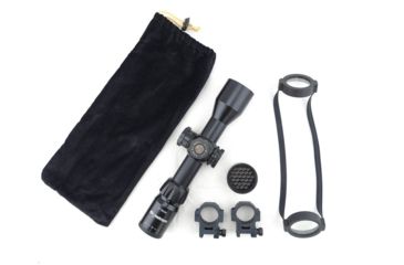 Image of Monstrum G1 3-9x40mm Rifle Scope, 30mm Tube, FFP, Illuminated Rangefinder Reticle, Adjustable Objective, Black FFPS3940-R