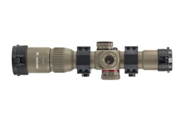 Image of Monstrum G2 1-4x24mm Rifle Scope, 30mm Tube, FFP, Illuminated Rangefinder Reticle, Adjustable Objective, Flat Dark Earth G2-TFFPS1424-R