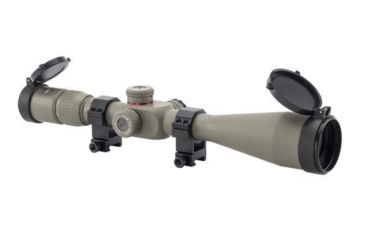 Image of Monstrum G2 6-24x50mm Rifle Scope, 30mm Tube, FFP, Illuminated Rangefinder Reticle, Adjustable Objective, Flat Dark Earth G2-TFFPS62450-R