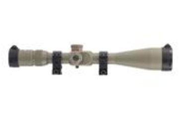 Image of Monstrum G2 6-24x50mm Rifle Scope, 30mm Tube, FFP, Illuminated Rangefinder Reticle, Adjustable Objective, Flat Dark Earth G2-TFFPS62450-R