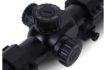 Image of Monstrum G3 8-32x56 First Focal Plane FFP Rifle Scope with Illuminated MOA Reticle and Adjustable Objective, Black, G3F83256-BLK