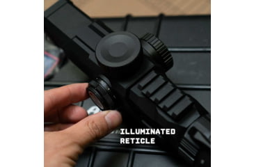 Image of Monstrum Archangel X2 1-10x24mm LPVO 30mm Tube Rifle Scope, First Focal Plane