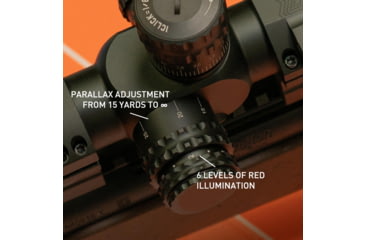 Image of Monstrum Hornet II 6-24x50mm 30mm Rifle Scope, First Focal Plane