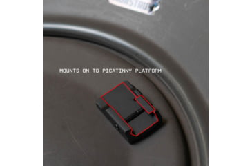 Image of Monstrum Shrapnel Series Micro Red Dot Picatinny Base Mount