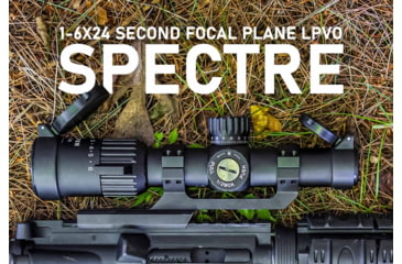 Image of Monstrum Spectre 1-6x24mm LPVO 30mm Tube Rifle Scope, Second Focal Plane