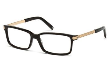 Image of Mont Blanc MB0480 Eyeglass Frames - Dark Havana Frame Color