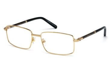 Image of Mont Blanc MB0531 Eyeglass Frames - Shiny Rose Gold Frame Color