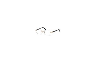 Image of Mont Blanc MB0617 Eyeglass Frames - Shiny Rose Gold Frame Color