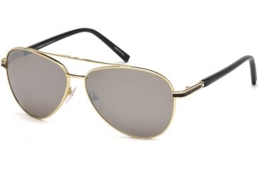 Image of Mont Blanc MB702S Sunglasses - Gold Frame Color