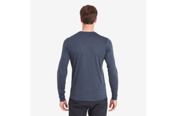 Image of Montane Dart Long Sleeve T-Shirt - Mens, Eclipse Blue, 2XL, MDRLSECLZ14
