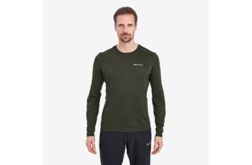 Image of Montane Dart Long Sleeve T-Shirt - Mens, Oak Green, 2XL, MDRLSOAKZ15