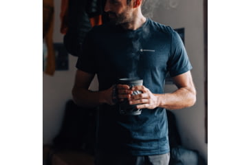 Image of Montane Dart T-Shirt - Mens, Eclipse Blue, Large, MDRTSECLN14