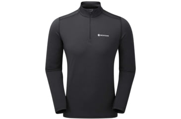 Image of Montane Dart Thermo Zip Neck - Mens, Black, Large, MDTZNBLAN12