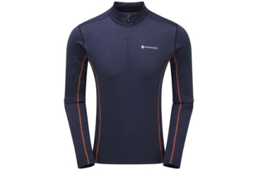 Image of Montane Dart Zip Neck - Mens, Antarctic Blue, Small, MDRZNANTB12