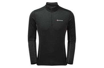 Image of Montane Dart Zip-Neck - Mens, Black, Small, MDAZNBLAB08
