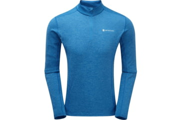 Image of Montane Dart Zip Neck - Mens, Electric Blue, Extra Small, MDRZNELEA12