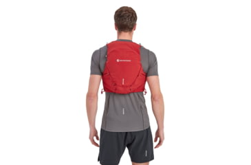 Image of Montane Gecko VP 12 + Vests, Acer Red, Medium, PGP12ACRM15