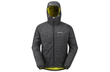 Image of Montane Prism Jacket - Men's, Black/Kiwi, X-Large, 78812