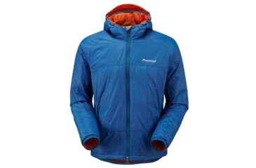Image of Montane Prism Jacket - Men's, Moroccan Blue/Burnt Orange, Large, 45133