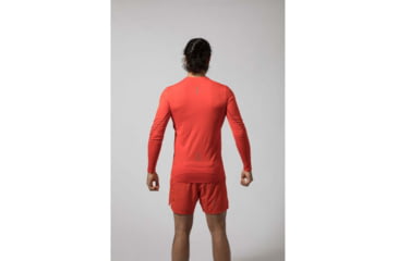 Image of Montane Sabre Long Sleeve T-Shirt - Mens, Flag Red, Extra Small, MSBLSFLAA09