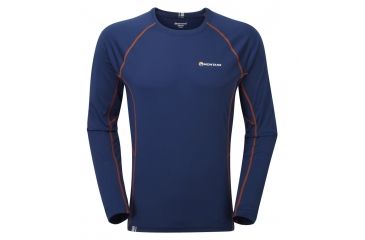 Image of Montane Sonic Long Sleeve T-Shirt, Antarctic Blue, L MSLTSANTN3