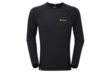 Image of Montane Sonic Long Sleeve T-Shirt, Black, XS MSLTSBLAA3