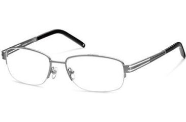 Image of Montblanc MB0346 Eyeglasses Frames - Shiny Light Ruthenium Frame Color