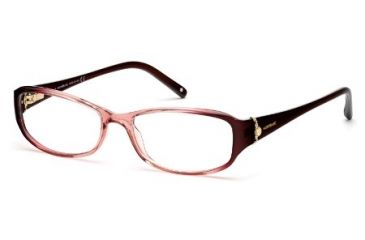 Image of Montblanc MB0393 Eyeglass Frames - Shiny Pink Frame Color