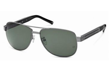 Image of Mont Blanc MB364S Sunglasses - Matte Dark Ruthenium Frame Color