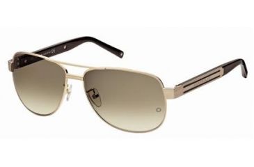 Image of Mont Blanc MB364S Sunglasses - Matte Rose Gold Frame Color