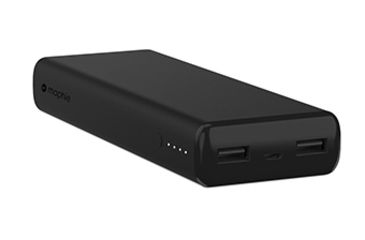 Image of mophie Power Boost XL V2 Battery Pack, 10400mAh, Black, MO-40593