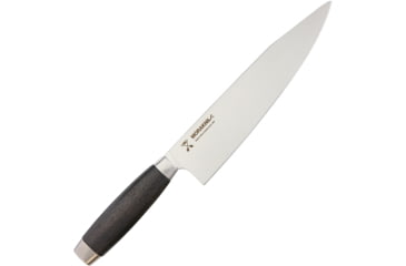 Image of Morakniv Classic 1891 Chefs Kitchen Knives, 13 1/2in Overall, 9in SS Blade, Black Wood Handle, Black, M-12314