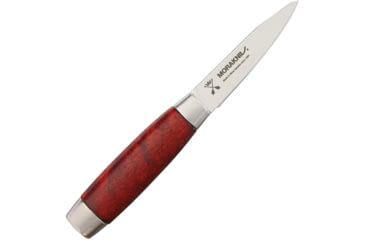 Image of Morakniv Classic 1891 Paring Red Kitchen Knives, 7 1/2in Overall, 3in SS Blade, Red Wood Handle, Red, M-12312