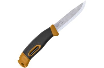 Image of Morakniv Companion Spark Yellow Knife, 4&quot; satin finish stainless blade, Yellow polypropylene handle, M-13573
