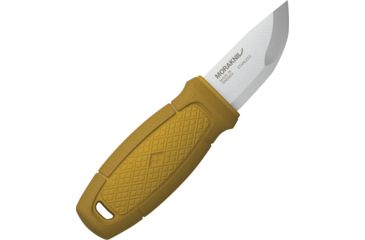 Image of Mora Eldris Yellow Fixed Blade Knife, 2.5in, Standard Edge, Satin FT01761