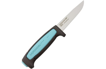 Image of Morakniv Flex Knife, 8in Overall, 3 3/8in SS Blade, Polypropylene Handle, Gray Molded Plastic Sheath, M-12248