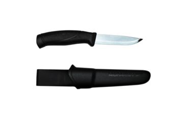 Image of Morakniv 4.1 Inch Stainless Steel Blade Companion Fixed Blade Knives, Black, 4.1, IRM-12092