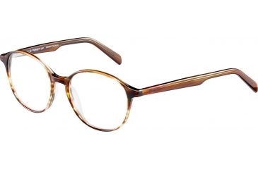 Image of Morgan 201115 Single Vision Prescription Eyeglasses, Brown Frame, 201115-4311SV