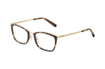Image of Morgan 202007 Single Vision Prescription Eyeglasses, Brown Tortoise Frame, 202007-4320SV
