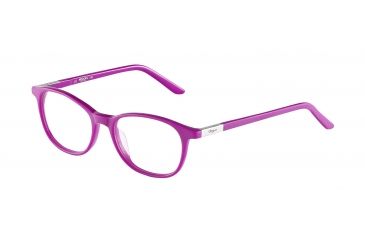 Image of Morgan 201060 Single Vision Prescription Eyeglasses - Pink Frame and Clear Lens 201060-6548SV