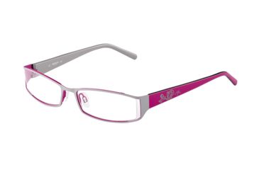 Image of Morgan 203117 Single Vision Prescription Eyeglasses - Black Frame and Clear Lens 203117-446SV