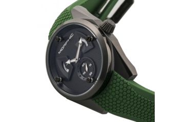 Image of Morphic M34 Series Watch w/ Day/Date - Mens, Black/Green, One Size, MPH3408