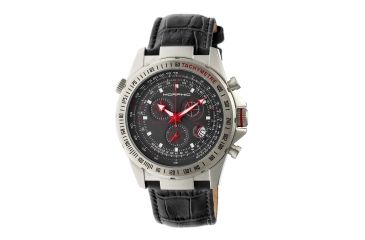 Image of Morphic 3604 M36 Series Mens Watch, 44mm, Black Strap, Oynx Dial MPH3604